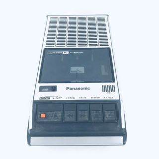 Vintage 1984 Panasonic Portable Cassette Recorder Player Rq - 2309a
