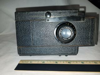 Antique Vintage Panoramic Camera Carl Zeiss Jena Tessar 7.  5cm f/4.  5 lens 2
