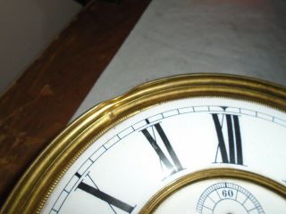Antique - Gustave Becker - 1 Wt - Vienna Regulator Clock Movement/Parts - Ca.  1900 - E374 2