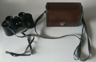 Vintage Bushnell 7x35 Sportview Wide Angle Binoculars With Strap And Case Hq3601