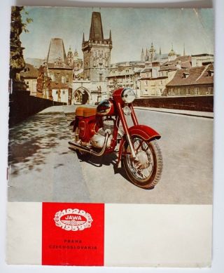 Jawa 1929 - 1959 Motorcycle Dealer Brochure - St1002000818