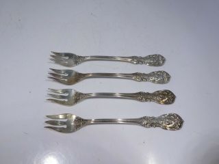 4 Reed And Barton Francis 1 Cocktail Forks