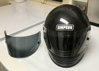 1982 Vintage Simpson Racing Helmet M62 7 1/2