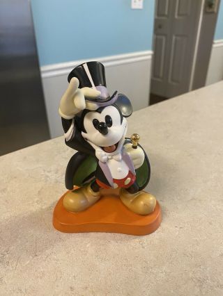 Vintage Walt Disney Mickey Mouse Ceramic Figurine 1997 Approx 5 "