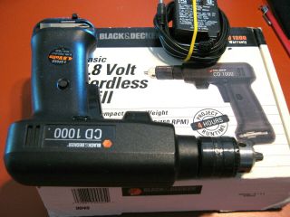 Vintage Black And Decker 4.  8 Volt Cordless Drill (Not) 3