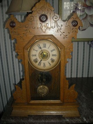 Antique Seth Thomas 8 Day City Series Cambridge Clock