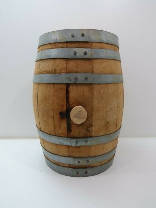5 Gallon Oak Whiskey Barrel 17,  Inches Tall You Get This Barrel (b1 - 23a)