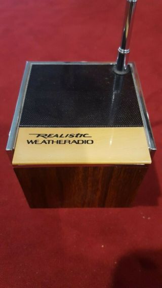 Radio Shack Realistic Weather Radio Model 12 - 181b Vintage