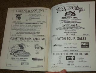 VINTAGE 1976 KOSCIUSKO COUNTY INDIANA PLAT BOOK RURAL RESIDENT DIRECTORY OWNERS 3