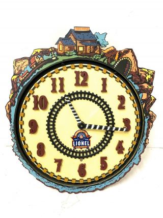 Lionel Train 100th Anniversary (1900 - 2000) Limited Edition Wall Train Clock