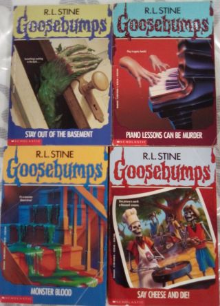 Goosebumps Box Set (books 1 - 4) R.  L.  Stine Series 1992 Vintage