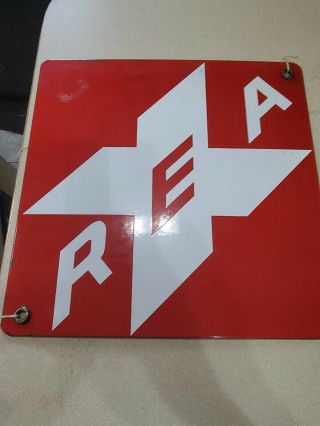 Railway Express Agency (rea) Metal Sign