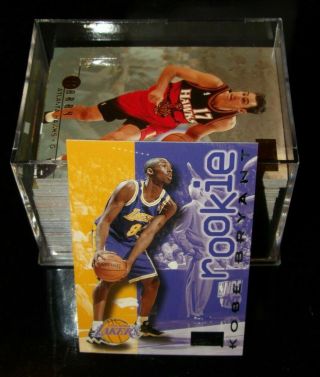 96 - 97 Skybox Premium Series 2 Set W/ Lakers Kobe Bryant Rc Card 203,  Iverson