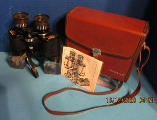 Vintage Tasco Zoom Fully Coated Optics Binoculars 7x - 15x35 325ft At 1000yds 7x