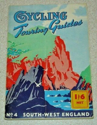 Cycling Touring Guides No.  4 South - West England.  1st 1948.  Frank Patterson Illus
