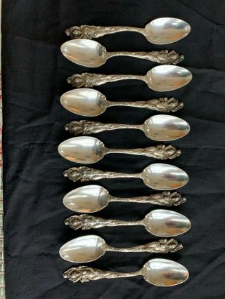 Antique Reed & Barton Love Disarmed Teaspoon Sterling - Price Is For Each Pc (1)