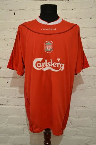 Vintage Liverpool 2002/2004 Home Football Shirt Soccer Jersey Trikot Mens 2xl