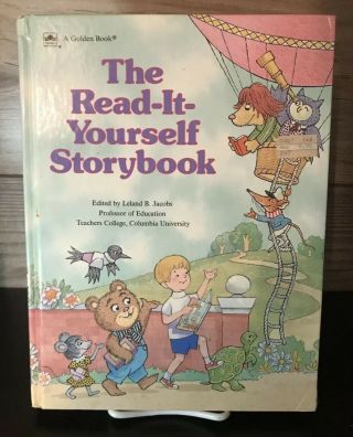 The Read - It - Yourself Storybook Vintage Children’s Book A Golden Book 1960 - 1971