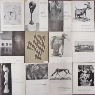 Vintage Museum Of Modern Art Bulletins Moma 1950s/60s 12 Booklets