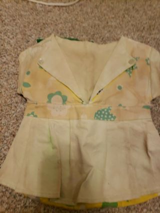 Vintage Apron Dress Clothes Pin Bag Holder Laundry Organizer