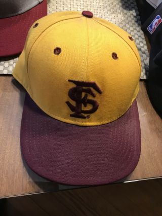 Florida State Seminoles Baseball Cap Hat Vintage Fitted Delong 7 1/8