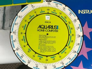 Vintage 1973 Aquarius II A Home Computer Astrology Kit Game by Hoi Polloi 2