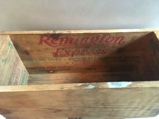Vtg Remington Express Ammo Box Extra Long 410 Ga Vvg Printing.  It 
