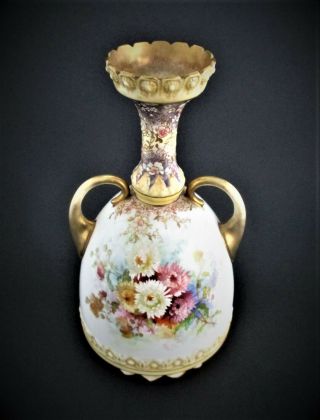 Antique Victorian Royal Doulton Vase 19th Century