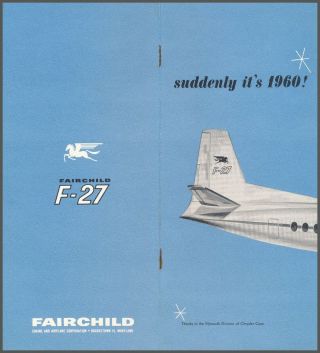 Fairchild F - 27 Or Fh - 227 Manufacturer 