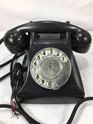 Vintage Antique Gec G.  E.  C.  Bakelite British Telephone Phone General Electric Corp