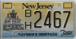 Jersey License Plate Baymen 