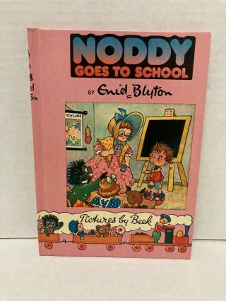 Noddy Goes To School Vintage Children 