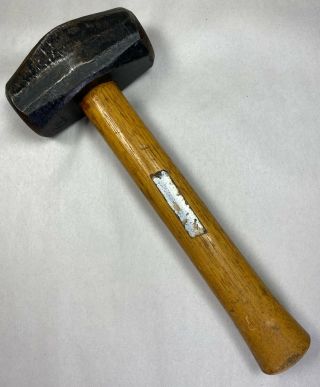 Vintage Stanley Tools 780 3lb.  Sledge Hammer Blacksmith Tool Made In Usa
