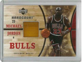 2006 - 07 Upper Deck Hardcourt Michael Jordan Chicago Bulls Game Floor