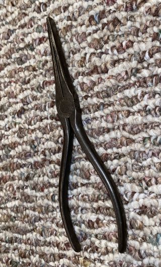 Vintage Williams Usa No.  157 Needle Nose Pliers - Hard To Find -
