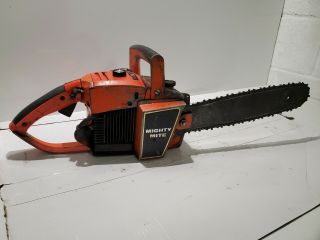 Vtg Might Mite Chainsaw Remington Missing A Cap