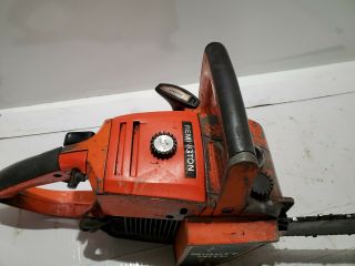 Vtg Might Mite Chainsaw Remington missing a cap 2