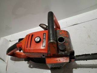 Vtg Might Mite Chainsaw Remington missing a cap 3
