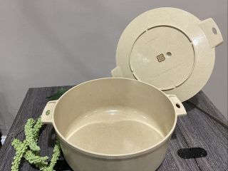 Vintage Littonware 5 Qt Dutch Oven Microwave Cookware With Lid 38808 & 38809
