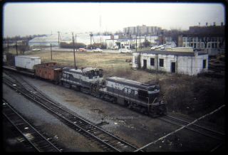 Osld Railroad Slide Rf&p 5 & B Potomac Yard February 1974