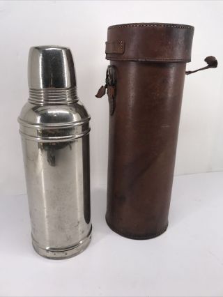 Vintage/antique American Thermos Bottle Co.  York Patent Date 11 - 20 W/case