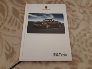 2008 Porsche 911 Turbo Coupe Cabriolet Hardcover Brochure English 142 P.
