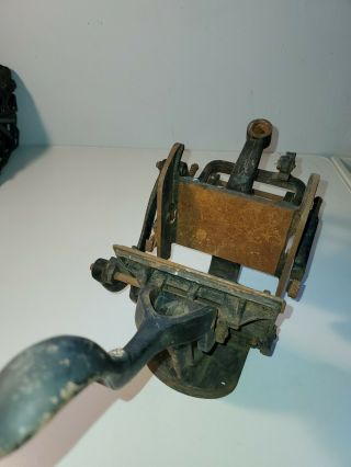 Antique Cast Iron Table Top Printing Press