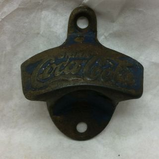 Vintage Coca - Cola Wall Bottle Opener By Starr By Brown Co.