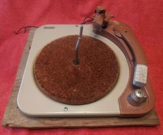 Vtg Webcor Phonograph Turntable Record Player Rma375 - 447 1948 Parts/repair