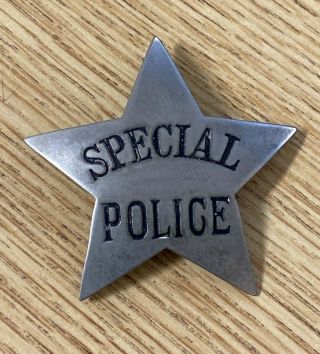 Soo Line Railroad Special Police Obsolete Star Badge (badge 1)