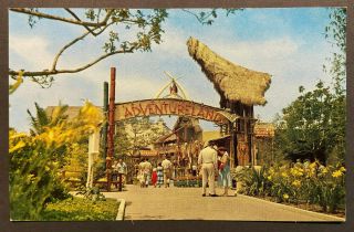 Disneyland Anaheim Vintage Postcard – Entrance To Adventureland B - 4