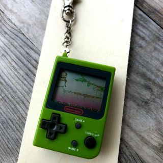 Vintage 1998 Nintendo Game Boy Mini Classics Keychains Donkey Kong Junior