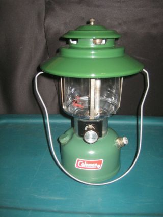 Vintage 228h Coleman,  Made 5/73,  Big Top Double Mantle Lantern, .  Near