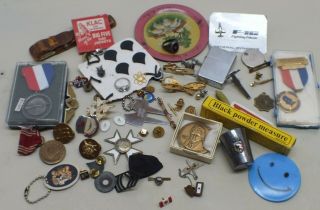 Junk Drawer Out 5 Aviation Military Airline Pins Airplane Wings Zippo